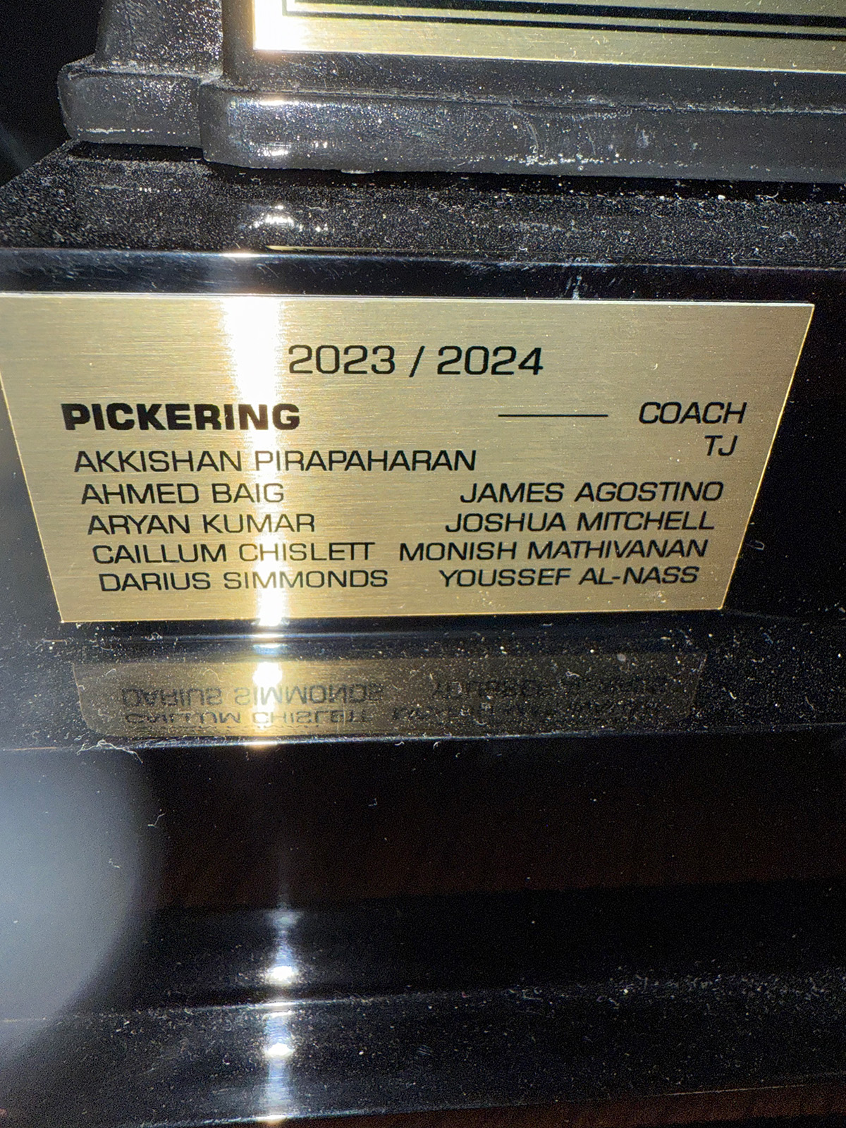 U16 Champions Trophy Closeup 2024 2025 season